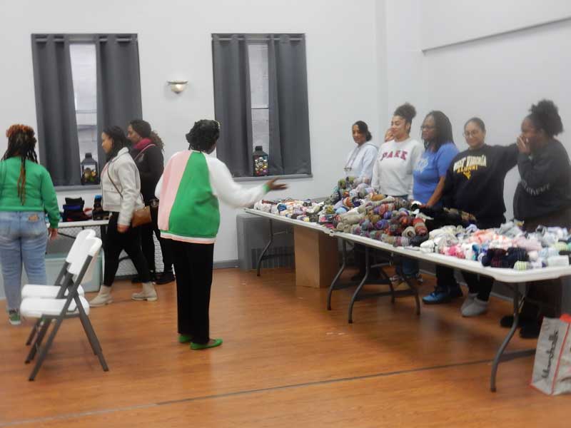 Sorority Volunteers 2025